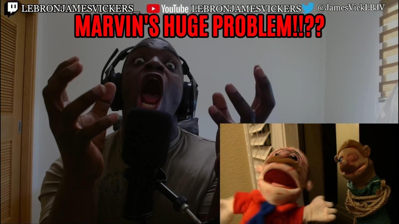 SML Movie: Marvin's Huge Problem! REACTION!!!