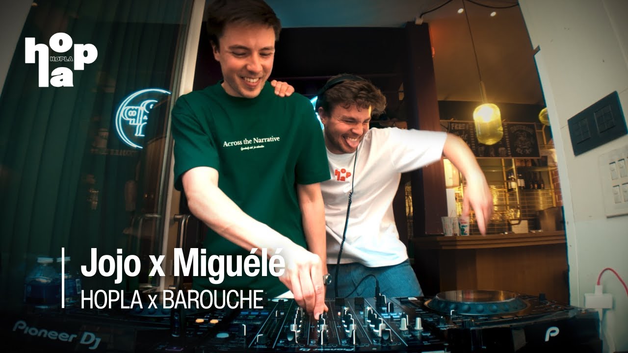 JOJO x MIGUELE│HOPLA Barouche DJ SET 🥙| Latin house, Arabic grooves, Baile funk