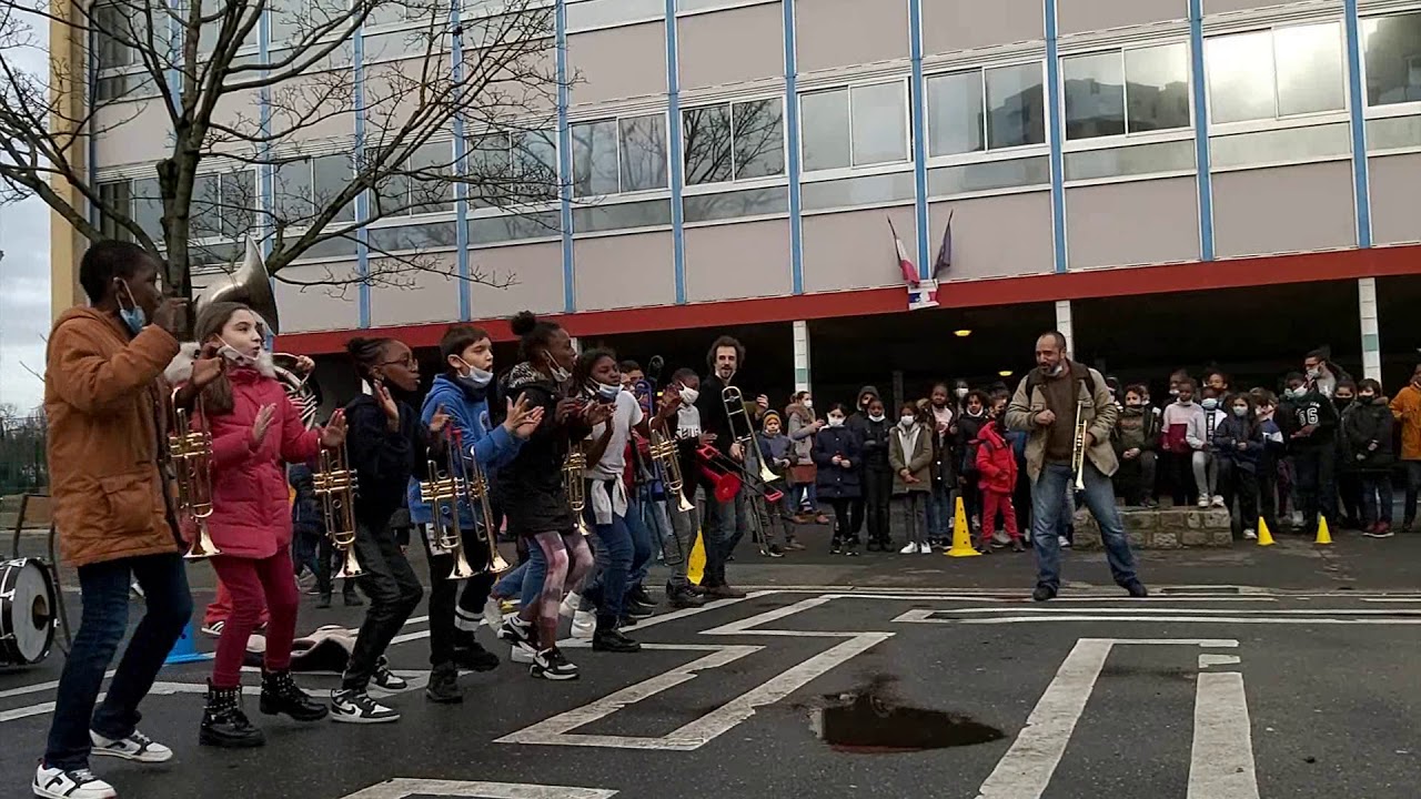 Concert des Fabriques Orchestrales Juniors avec des élèves des écoles Langevin-Vallès
