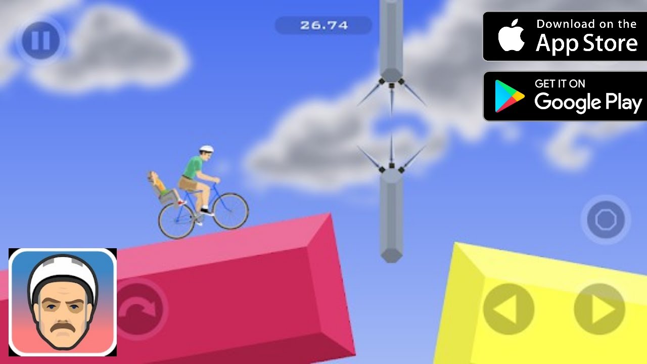 Happy Wheels | Gameplay Walkthrough [27MB] [Android/IOS]