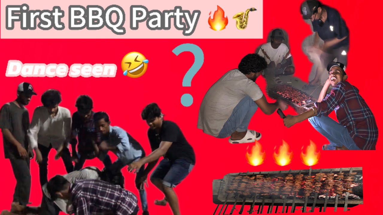 Humari First BBQ Party 👀❤️ 2k24 BBQ Seen 🔥|| Siddiqui Vlogs World ❤️|| #siddiqui #funny #vlog