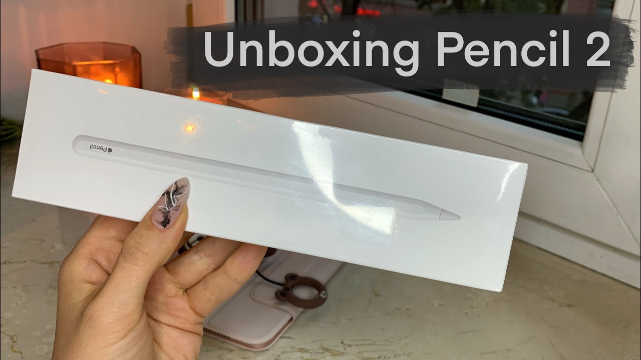 Unboxing Pencil 2 on iPad Air 4 | Paperfeel screen protector DUX DUCIS | матовая пленка
