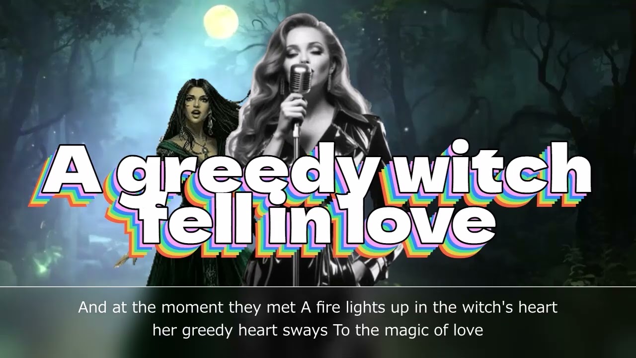 A greedy witch fell in love