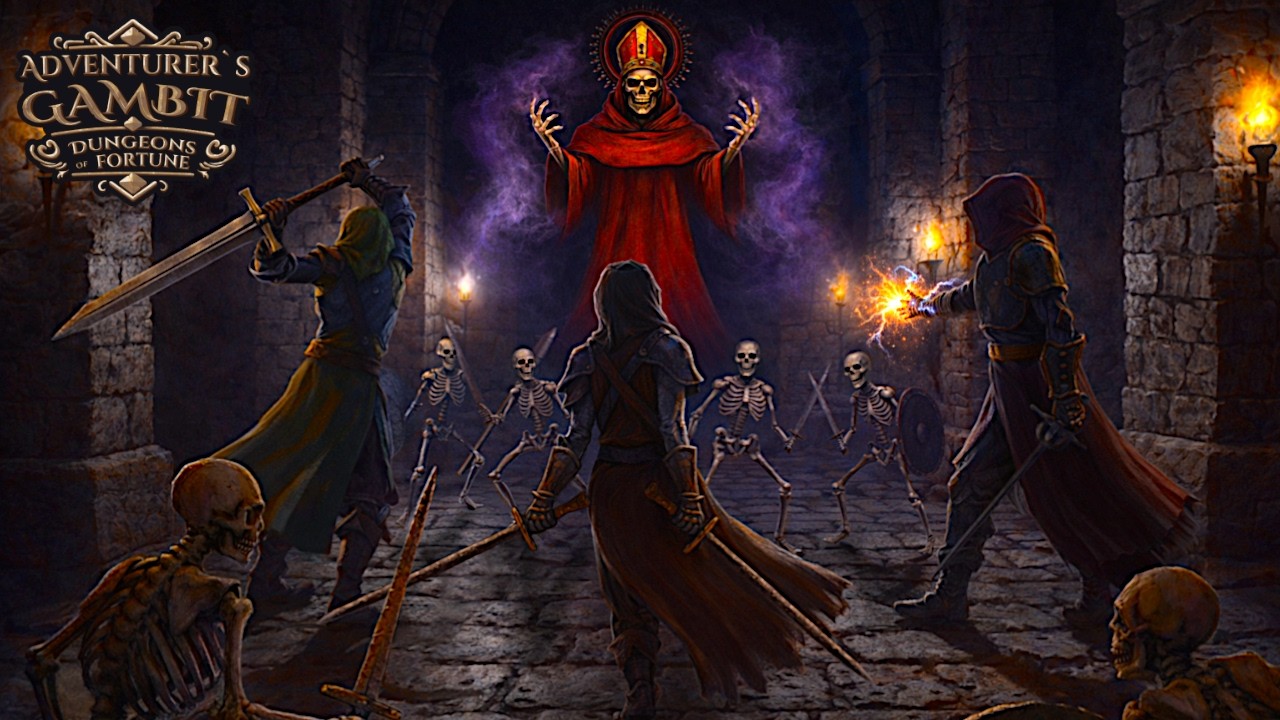 Exploring a  New Dark Fantasy Co-Op Extraction Based Dungeon Crawler! | Adventurer's Gambit Playtest