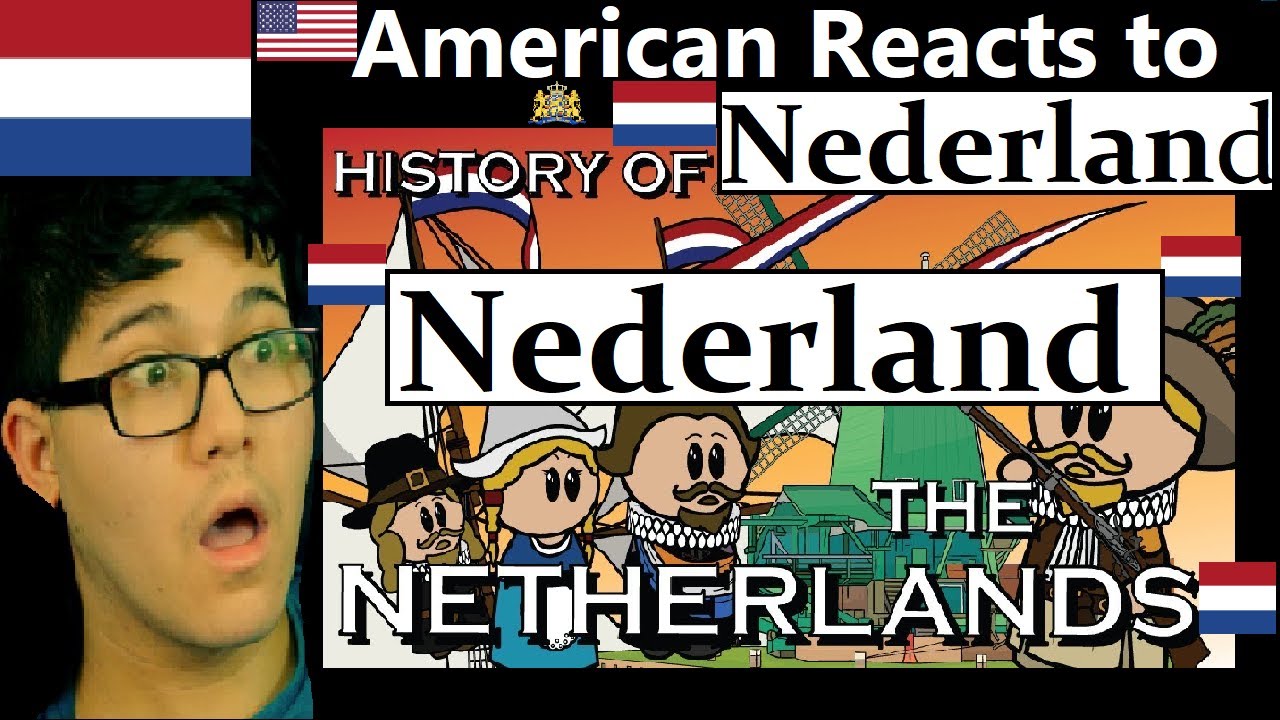American Reacts to the Netherlands | The Animated History of the Netherlands | Reaction