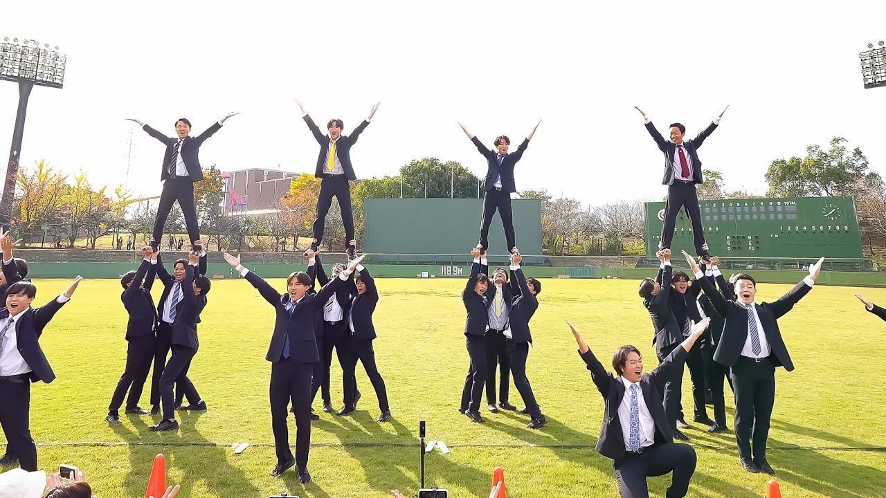 【チアリーマンズ演技動画】ウェルビーイング in わのうちスポレク祭