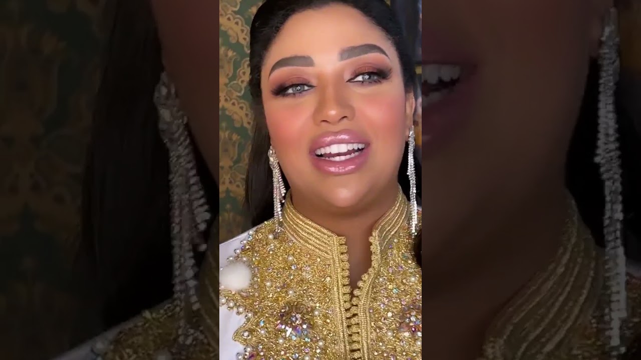 أشرف الدكير يعمل مكياج لأميمة باعزيه
