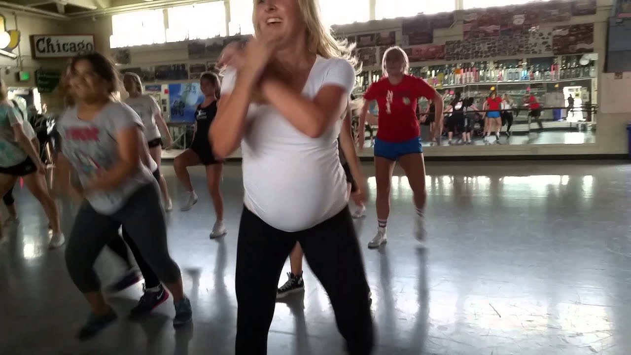 27 Weeks Pregnant with 3rd baby Hip Hop Dancing