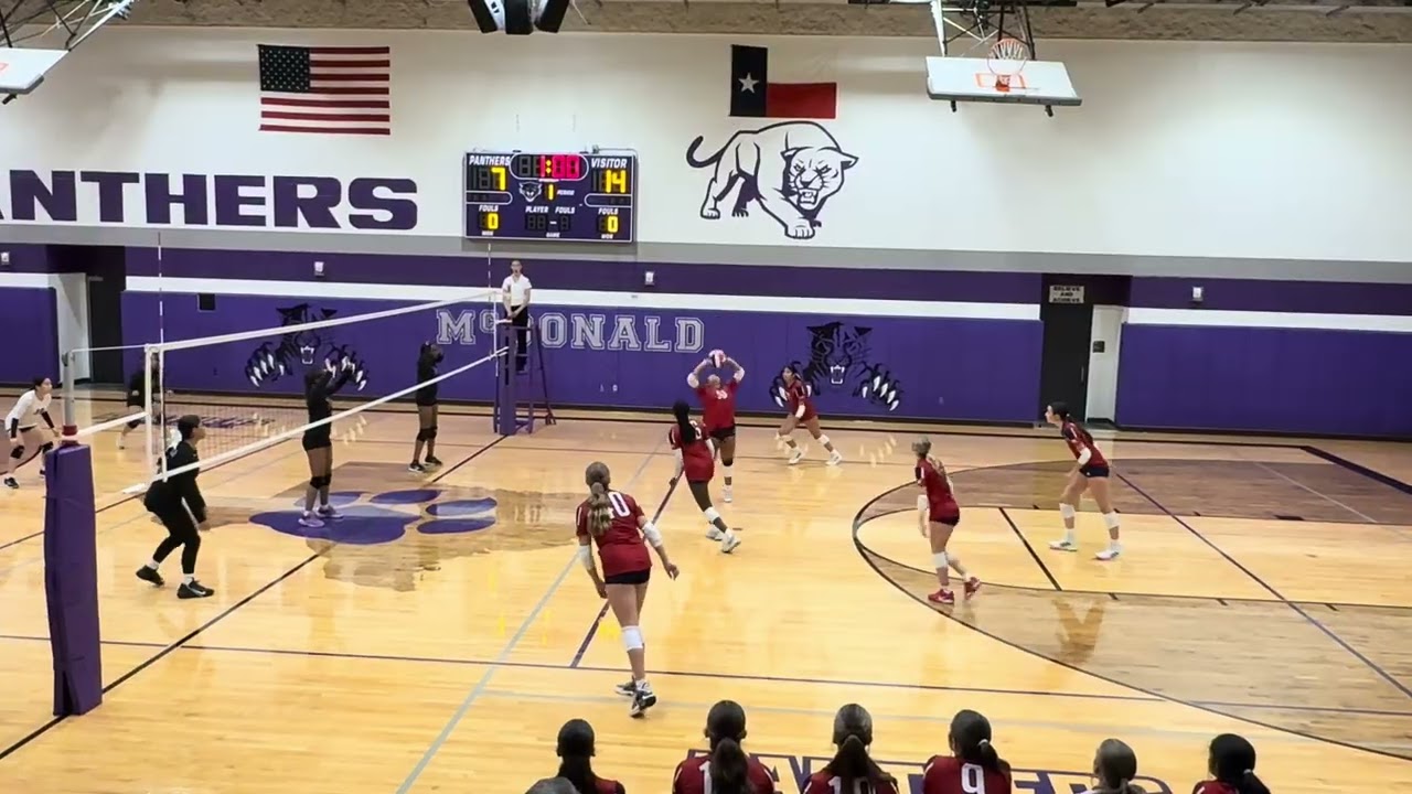 Tays titans 8th grade vs McDonald junior high school set 1
