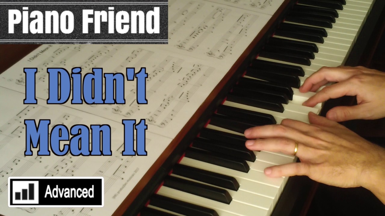 I Didn't Mean It - Aurea