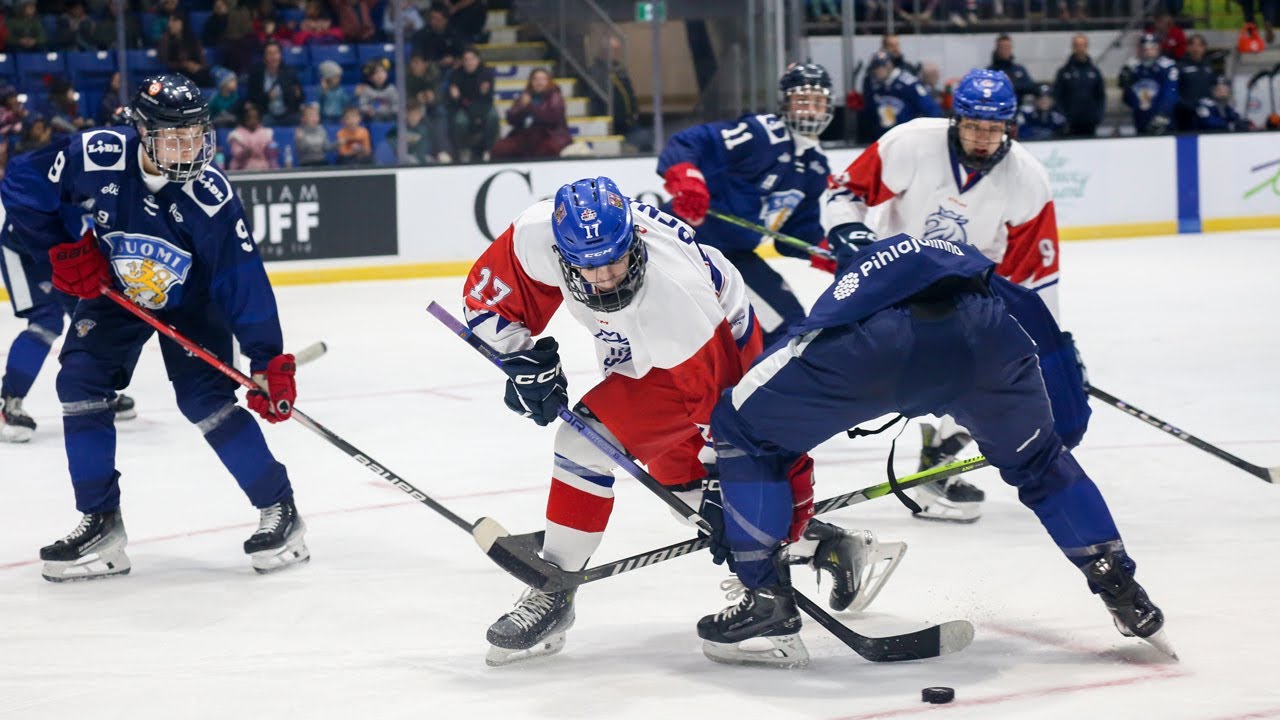 Highlights from Finland vs. Czechia at the 2023 World Under-17 Hockey Challenge