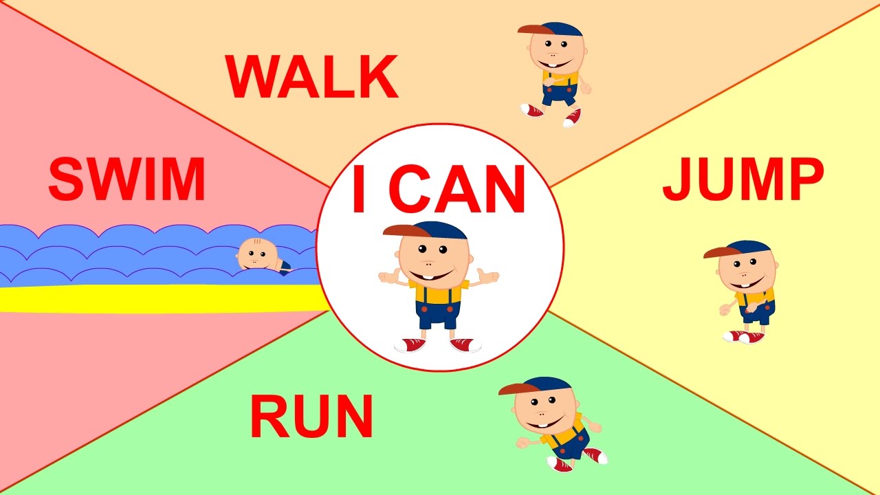 Я могу (I can) | Простая песня для детей, изучающих английский