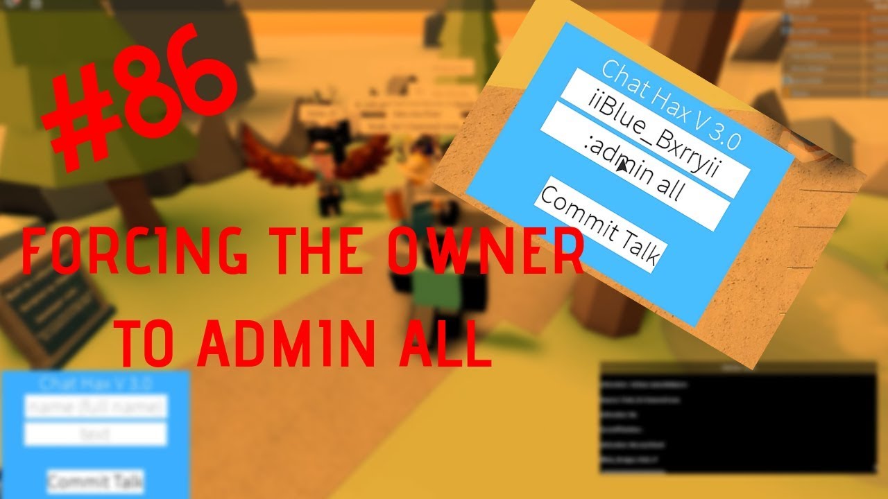 Roblox Exploiting #86 - GIVING EVERYONE ADMIN