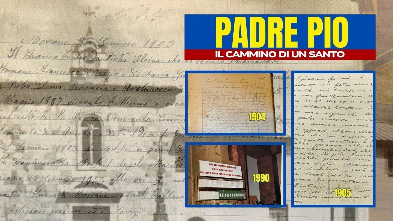 La vestizione, la professione, la prima bilocazione, il primo battesimo di Padre Pio Padre Pio