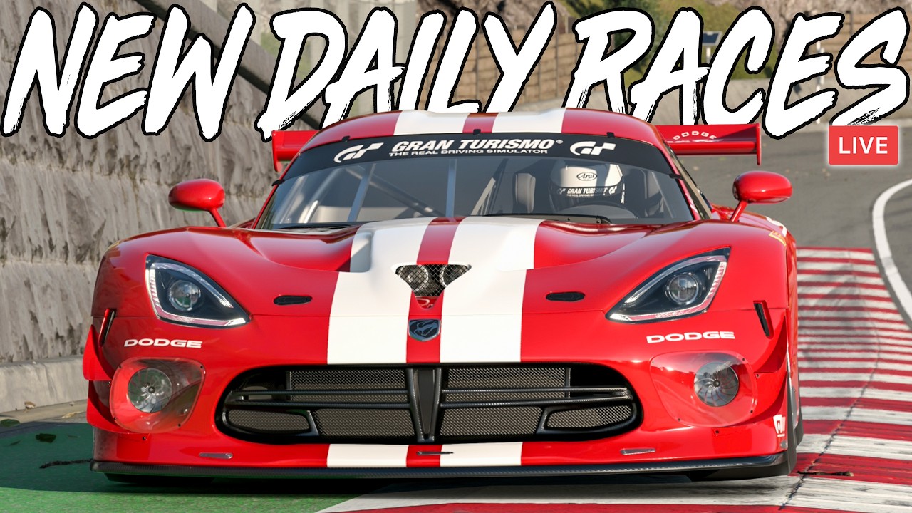 🔴 ПРЯМОЙ ЭФИР &mdash; Gran Turismo 7: Новые ежедневные гонки