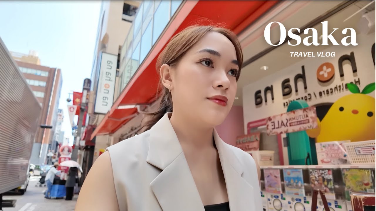 OSAKA JAPAN 🇯🇵 |  Dotonbori, Namba, and Luxury Thrift Finds in Shinsaibashi 👜