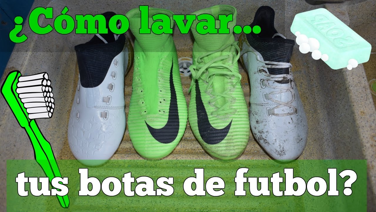 ¿COMO LAVAR TUS BOTAS?▼ADIDAS Ó NIKE▼ 