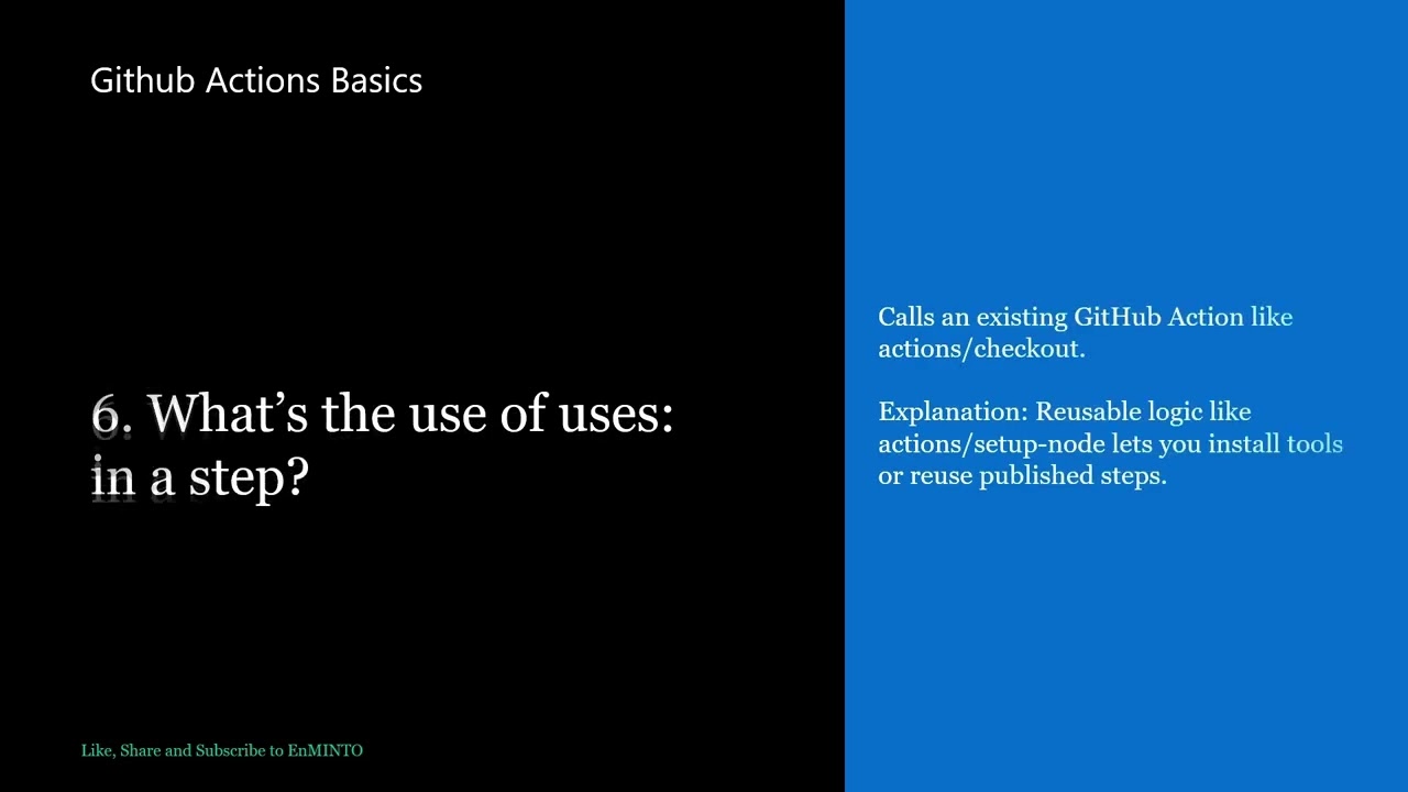15 GitHub Actions Interview Questions for Beginners | CI/CD Basics (Part 1/3)