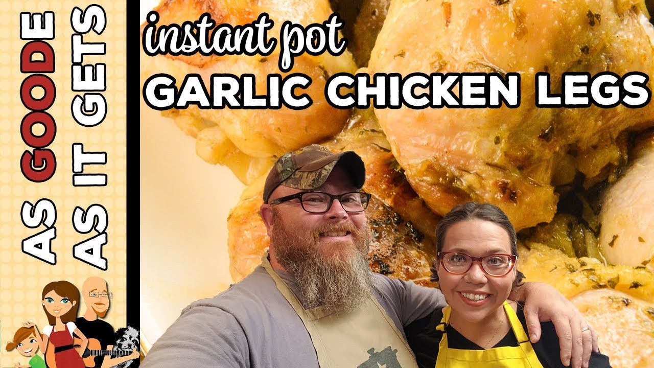 Instant Pot Garlic Chicken Legs