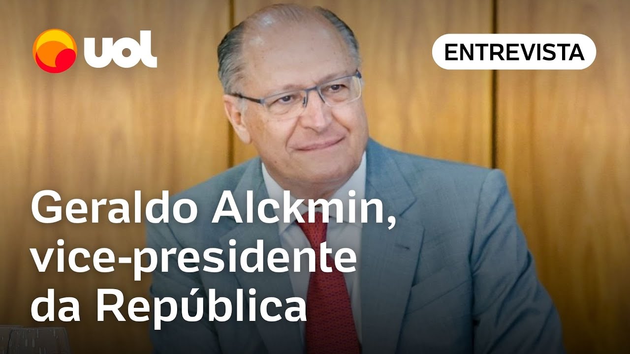 🔴 Alckmin ao vivo: Relação com Lula, eleições municipais, planos para indústria e + | UOL Entrevista