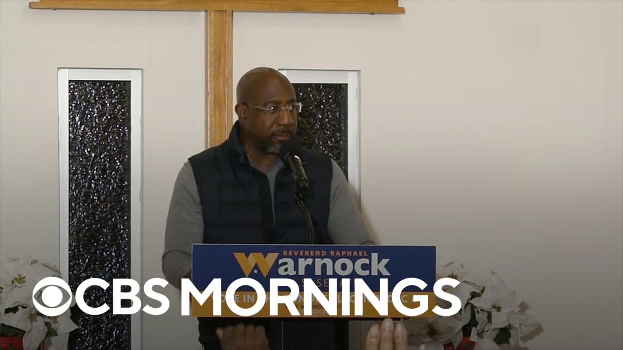 Warnock, Walker make their final pitch for voters in Tuesday&rsquo;s Georgia Senate runoff