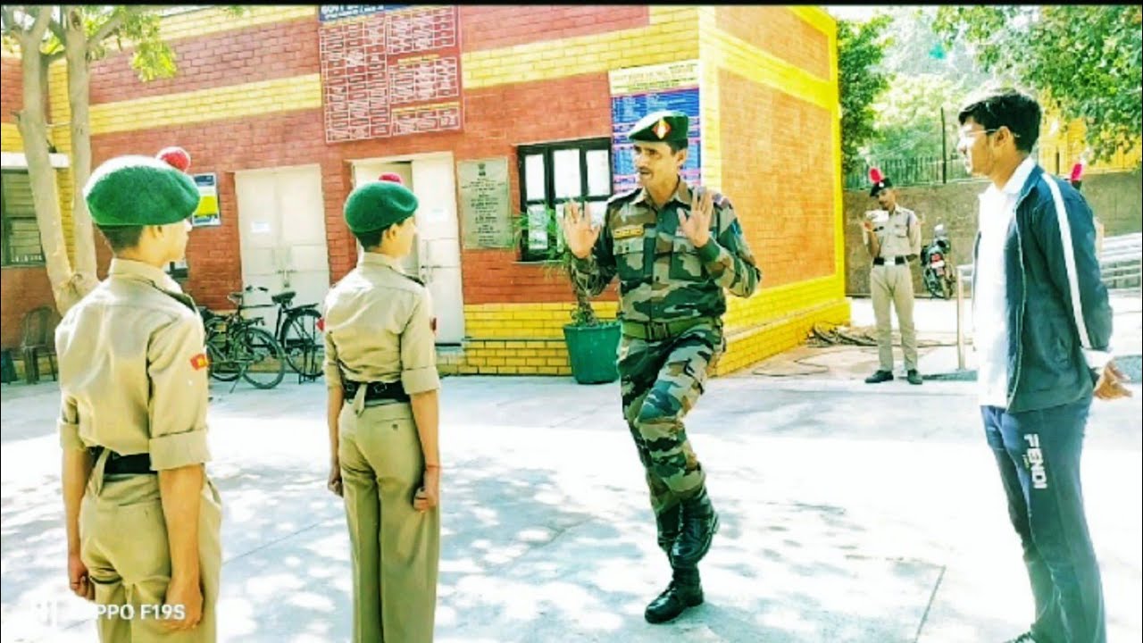 NCC DST TEST। DRILL TEST।NCC TRAINING।दाएं मुड़,बाहें मुड़,तेज चल।#drill#ncc#trending#new#rdc #army