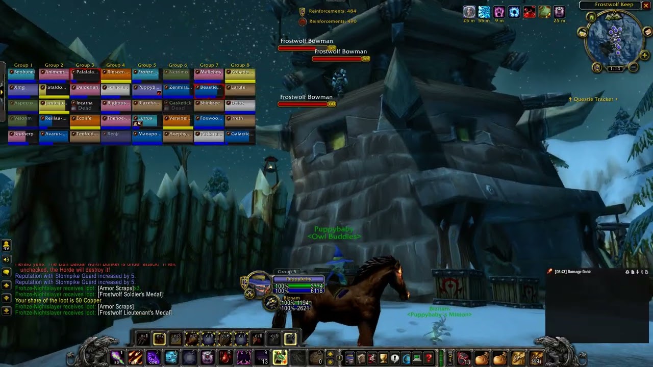 TBC Classic PRE Patch PVP Gearing Through Battleground - Destro Warlock