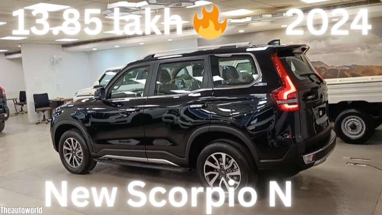 Mahindra Scorpio N 2024 top model price | down payment EMI finance | full explained