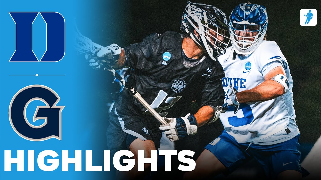 Duke vs Georgetown | NCAA College Lacrosse | Highlights - May 10, 2025
