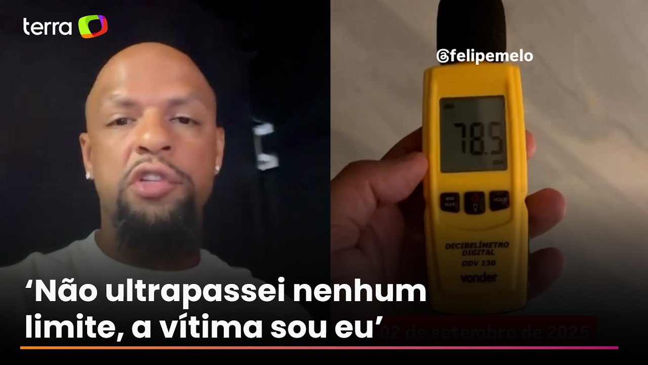 Felipe Melo se defende após vídeo mostrar confusão com pedreiros em condomínio: ‘Transtorno enorme’