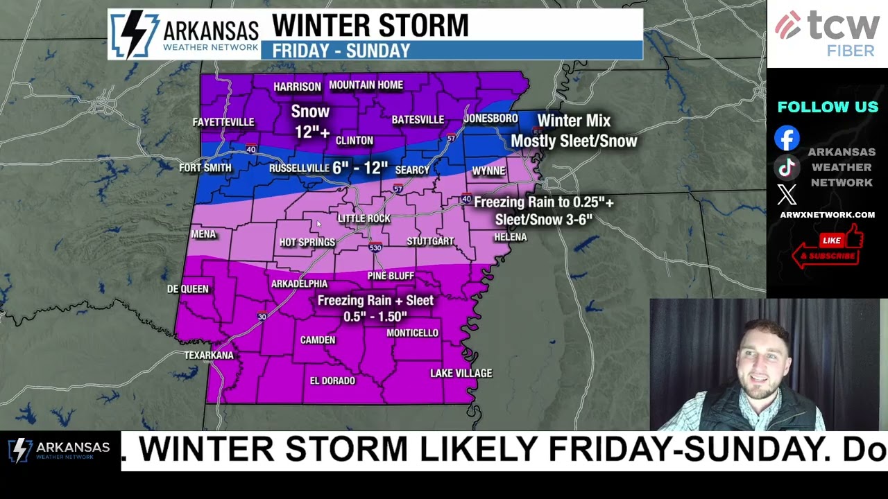 Winter Storm Happening Friday - Sunday! Are you ready?