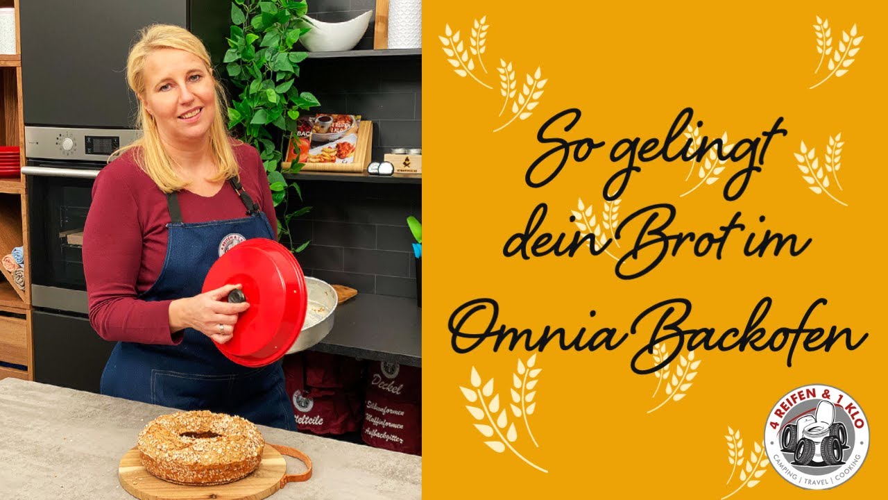 Dinkelflocken-Körner-Brot | Einfach Brot backen im Omnia Backofen