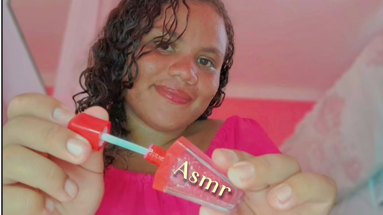 ASMR: SONS DE GLOS E SONS DE BOCA 👄💄✨️