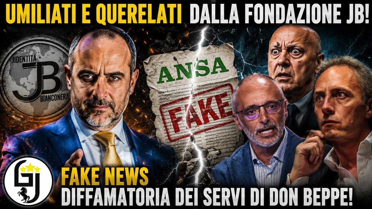 ​🚨FAKE ANSA: OPPOSIZIONE INAMMISSIBILE! LA FONDAZIONE JB UMILlA E QUERELA I SERVl DI D0N BEPPE!🚨