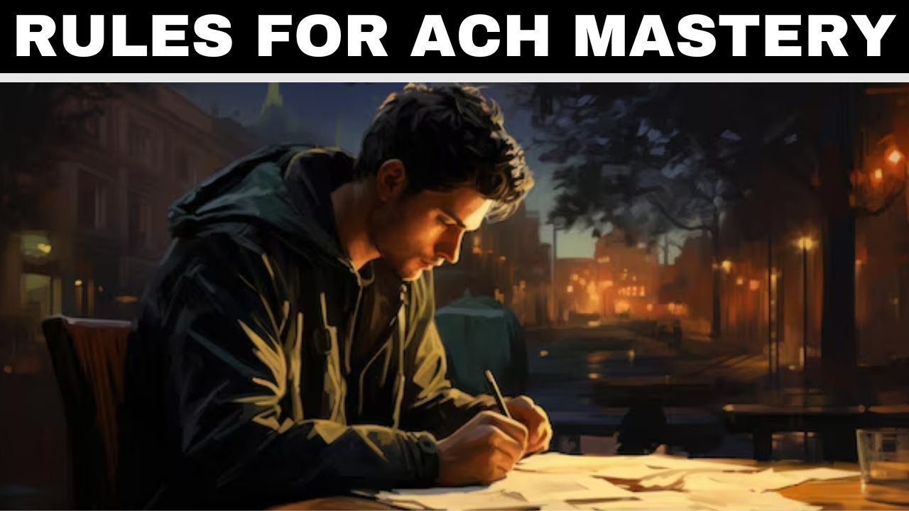 Rules For Advanced Conversational Hypnosis (ACH) Mastery - Scott Jansen