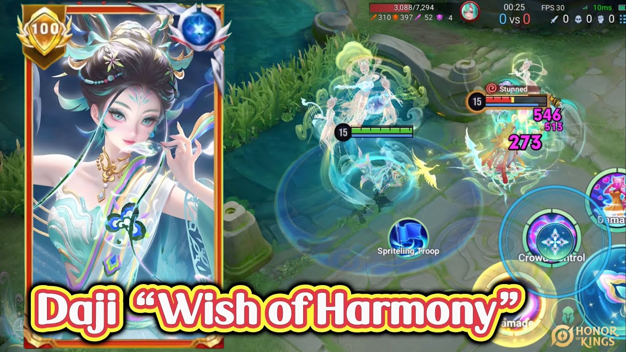 Daji｜Legendary Skin｜Year of the Snake｜Wish of Harmony Themed Skin｜Honor of Kings CN