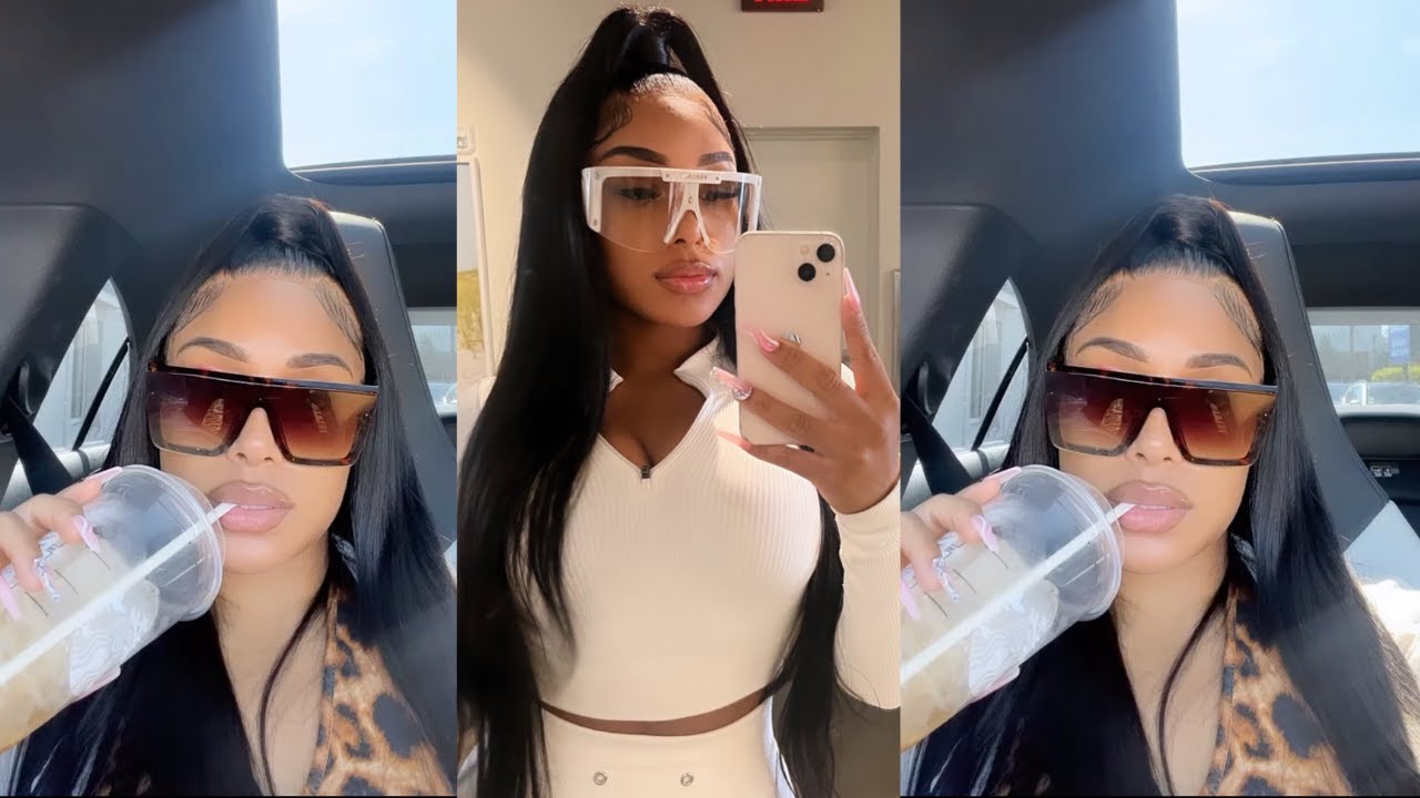 HD LACE FRONTAL HALF UP AND HALF DOWN WIG INSTALL FT MS. LYNN HAIR