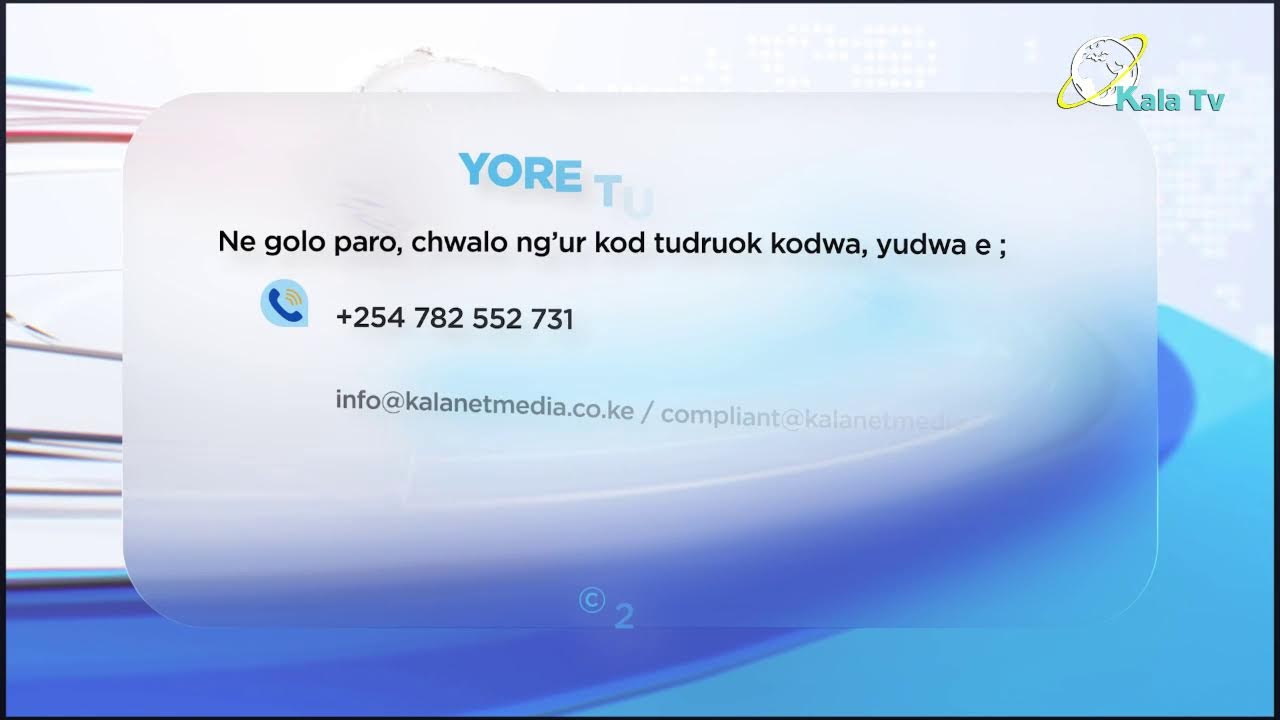 WECHEMANYIEN MAG NG'IENDWECHE   [ 07/02/2026 ]