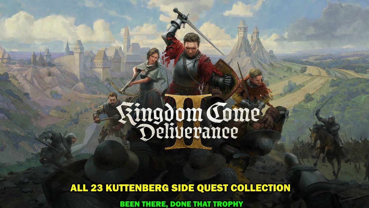 Kingdom come Deliverance 2 walkthrough - All 23 Kuttenberg side quest collections