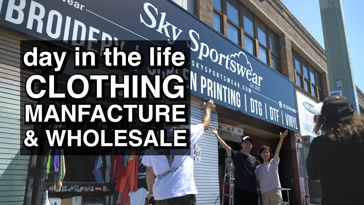 Day in Life of a Print Shop Clothing Manufacturer
