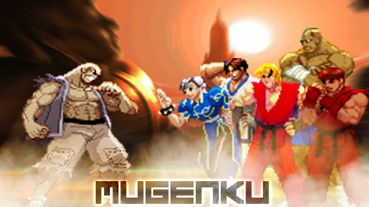 NEW CHALLENGER FOR RYU, KEN & SAGAT! THE GHOST KICK! MUGEN