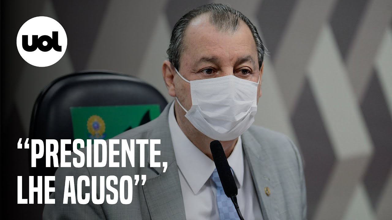 Omar Aziz, presidente da CPI da Covid, manda recado a Bolsonaro: “Eu lhe acuso”