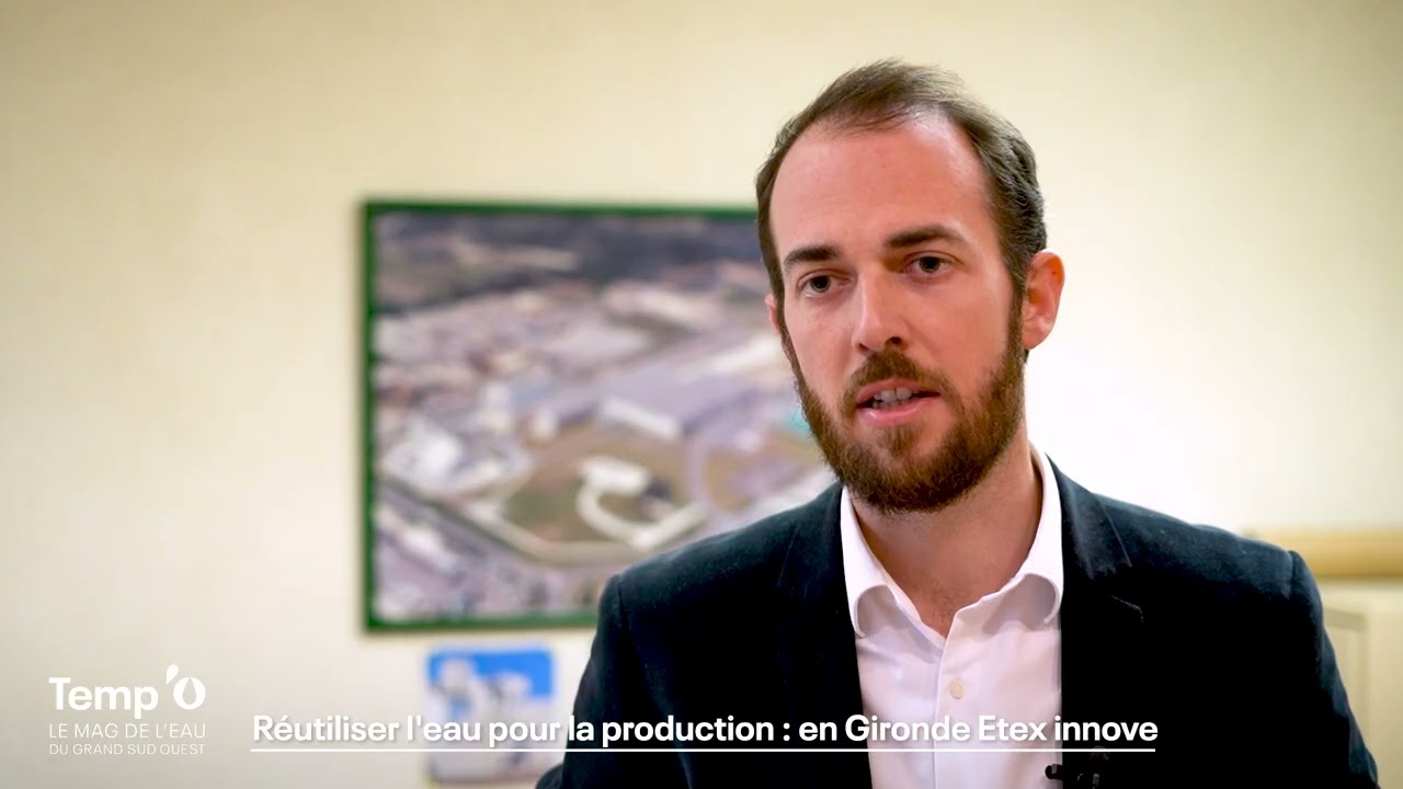 Réutiliser l'eau pour la production : en Gironde, Etex innove [Temp'O reportage]