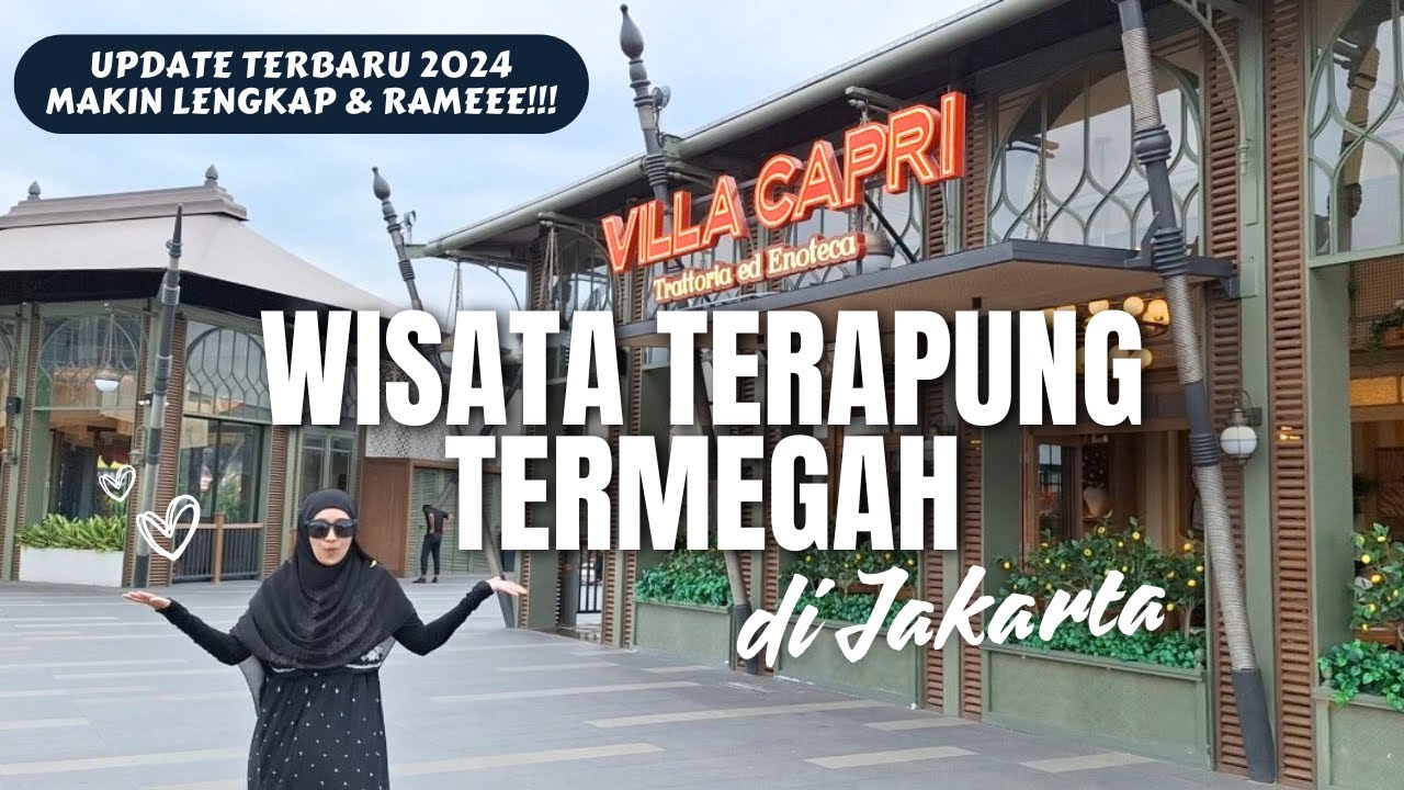 WISATA TERAPUNG TERMEGAH DAN TERPANJANG | Batavia PIK Jakarta Utara