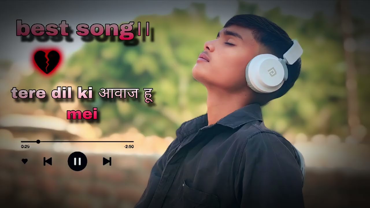 Tere dil ki Aawaz hu mei .. new song.. plz subscribe me.. 👀😇🫀... 
