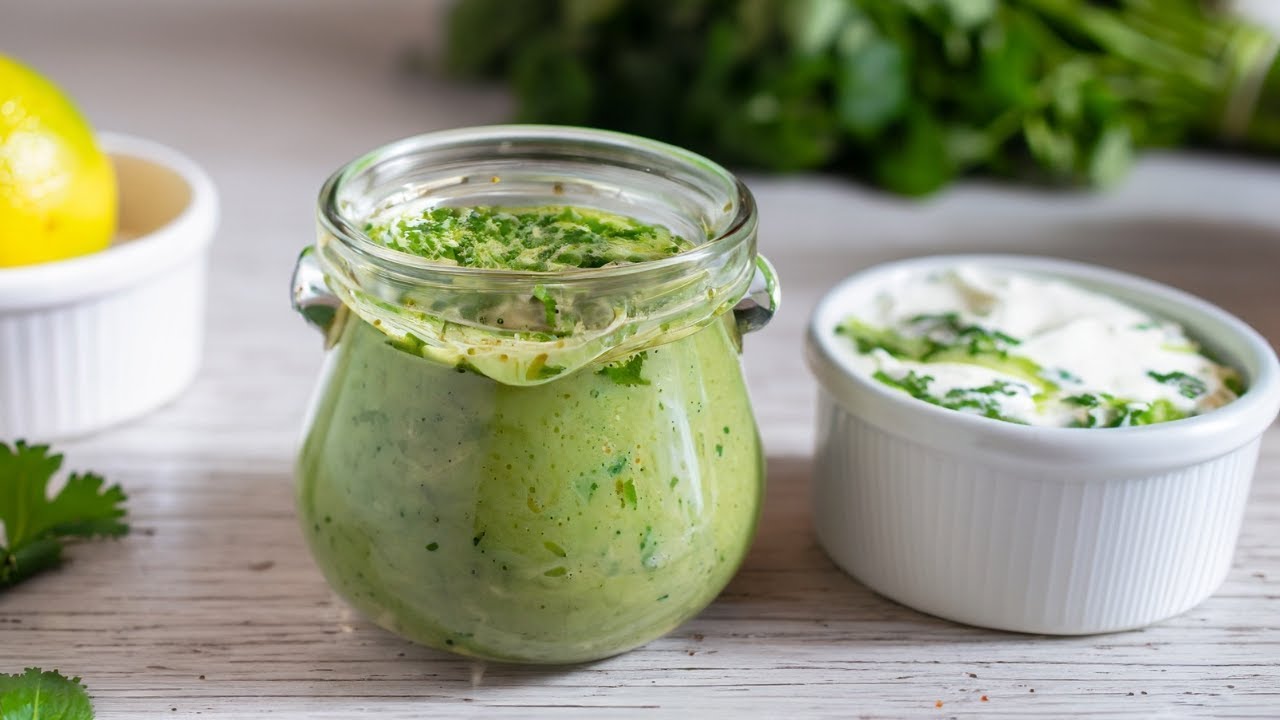 Como hacer Aderezo de Cilantro | Receta Súper Fácil