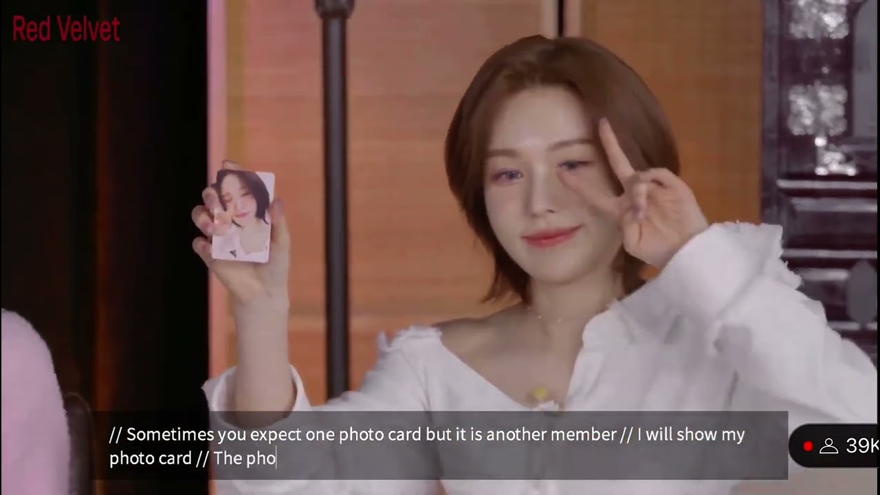 Red Velvet “Chill Kill” album unboxing- Countdown live