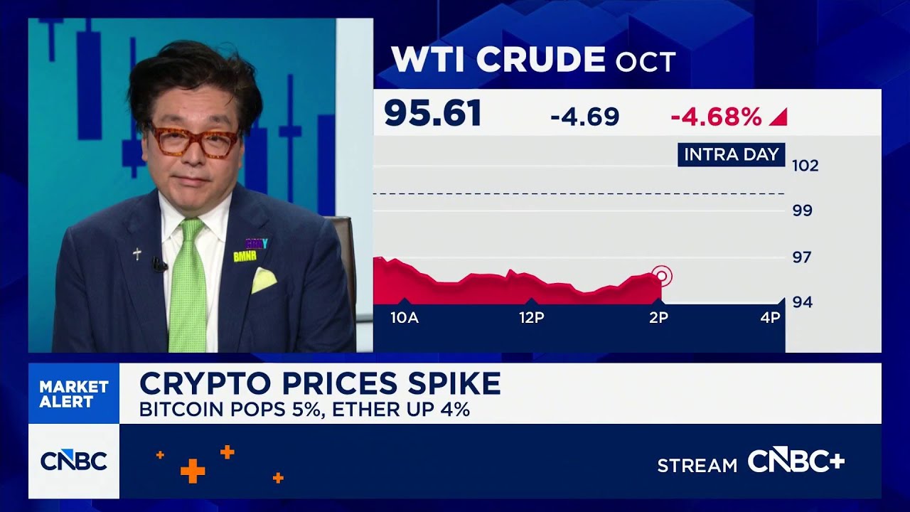 Market has 'all the ingredients for a face ripper', says Fundstrat's Tom Lee