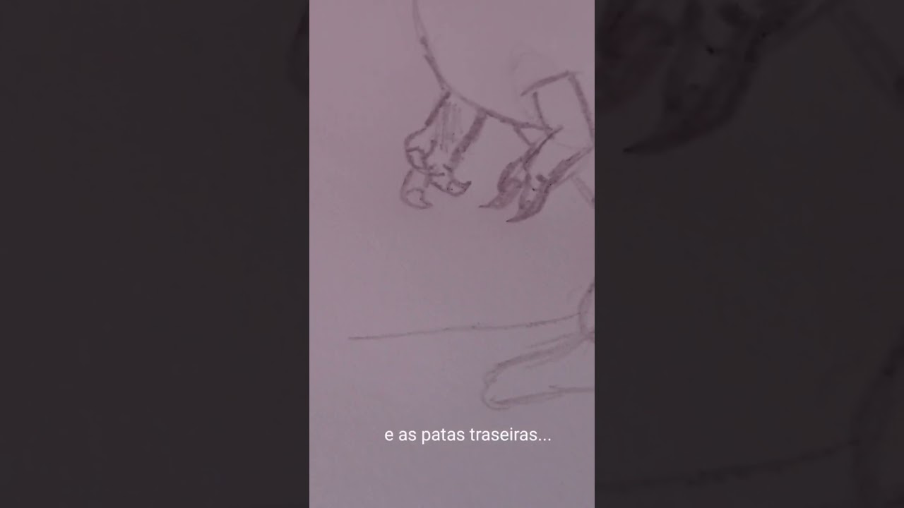 TUTORIAL EOCARCHARIA #dinosaurs #tutorial #drawing #viral #feedshorts #shorts #animais #paleo