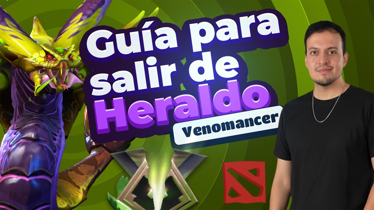 Sal de la medalla HERALDO con VENOMANCER | Soft Support 4 | Dota 2